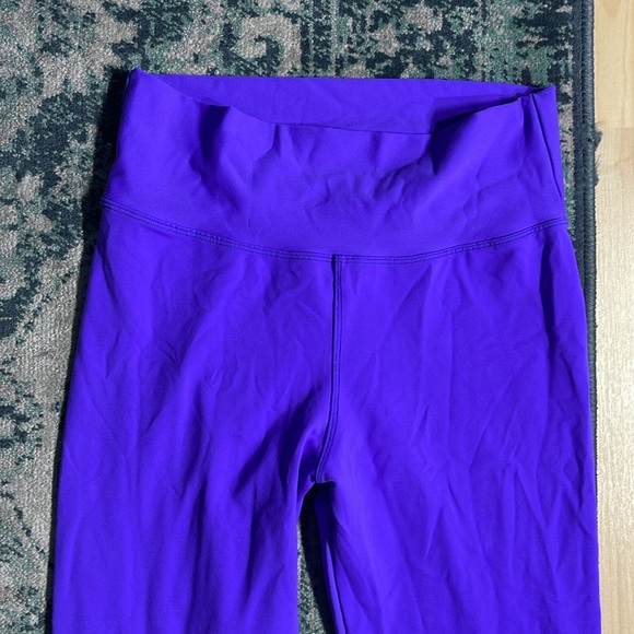 Purple high waisted leggings - Picture 3 of 6